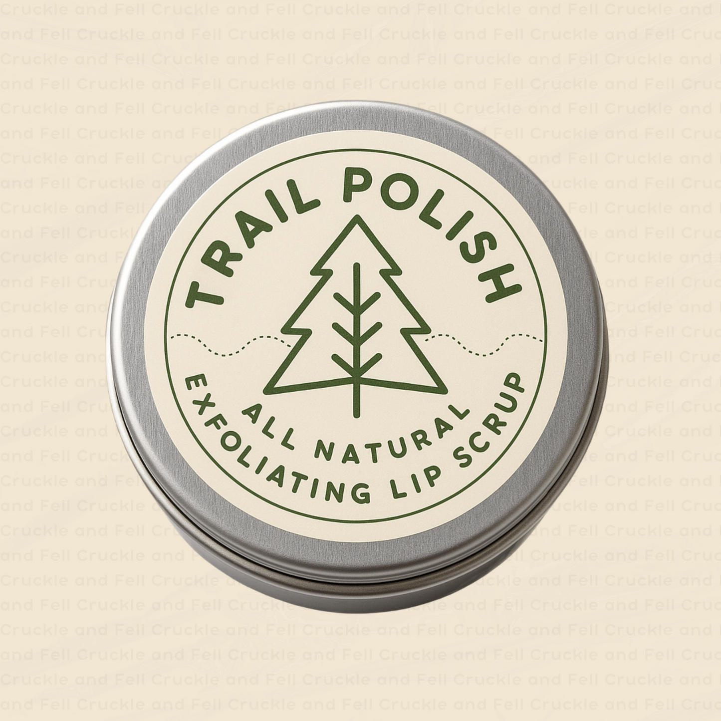 TRAIL POLISH - All Natural Peppermint Lip Scrub