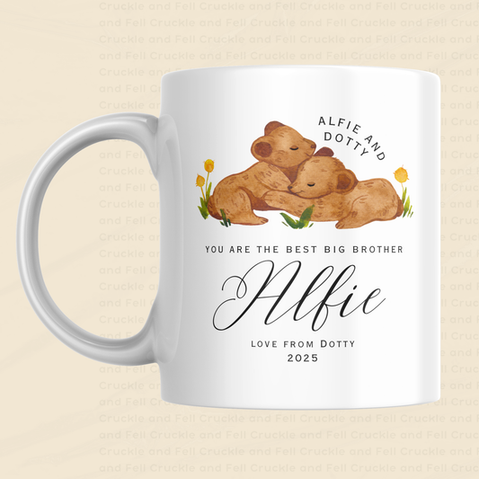 Personalised Bears "I love you" Mug