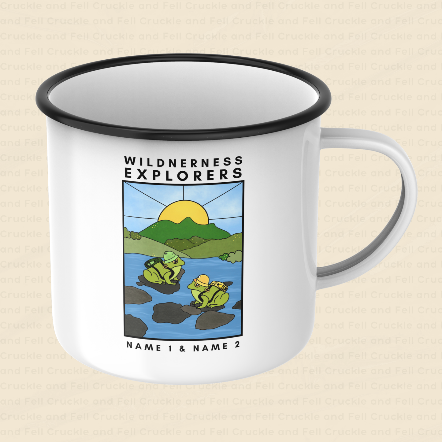 Wilderness Explorers Enamel Mug