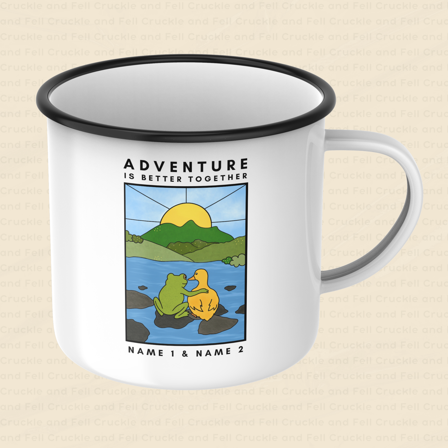 Adventure Is Better Together Enamel Mug