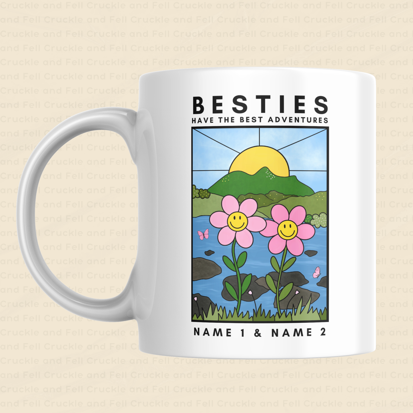 Adventure Besties Ceramic Mug