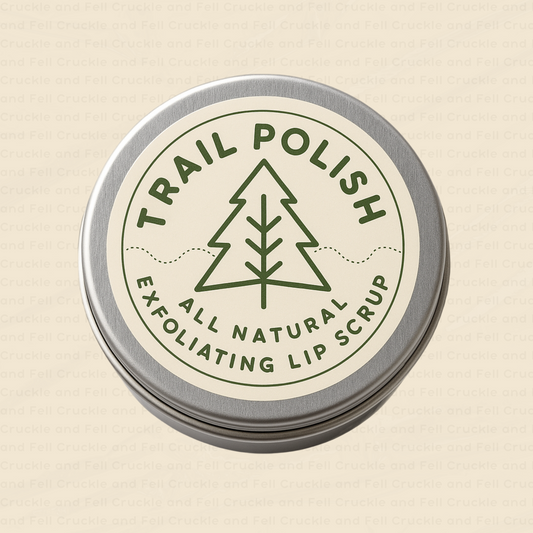 TRAIL POLISH - All Natural Peppermint Lip Scrub
