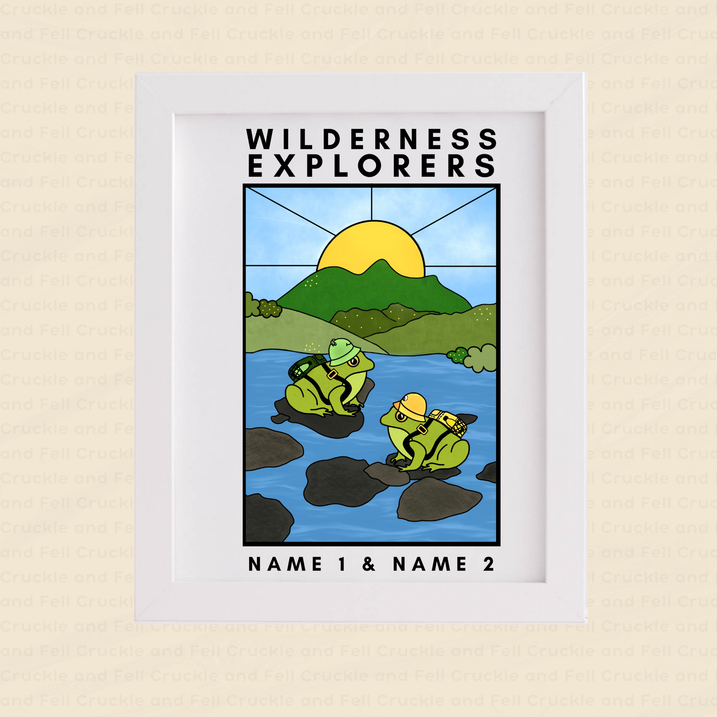 "Wilderness Explorers" Custom Art Print